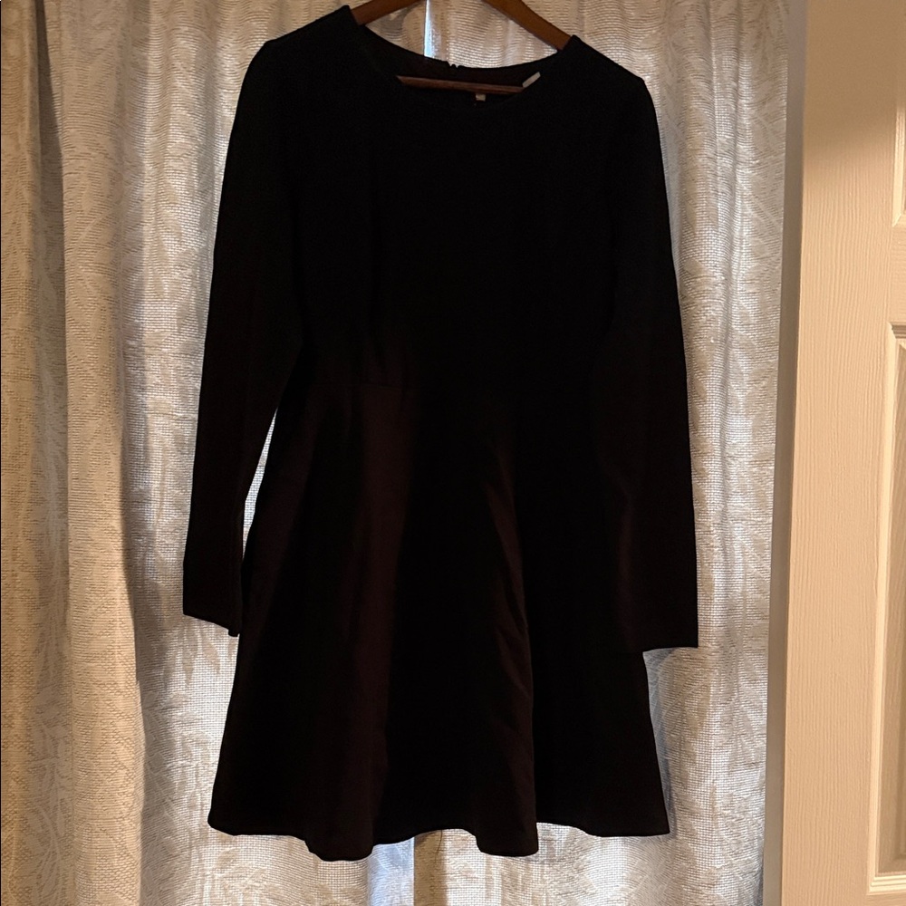 Lulu's Classic Black Long Sleeve Dress
